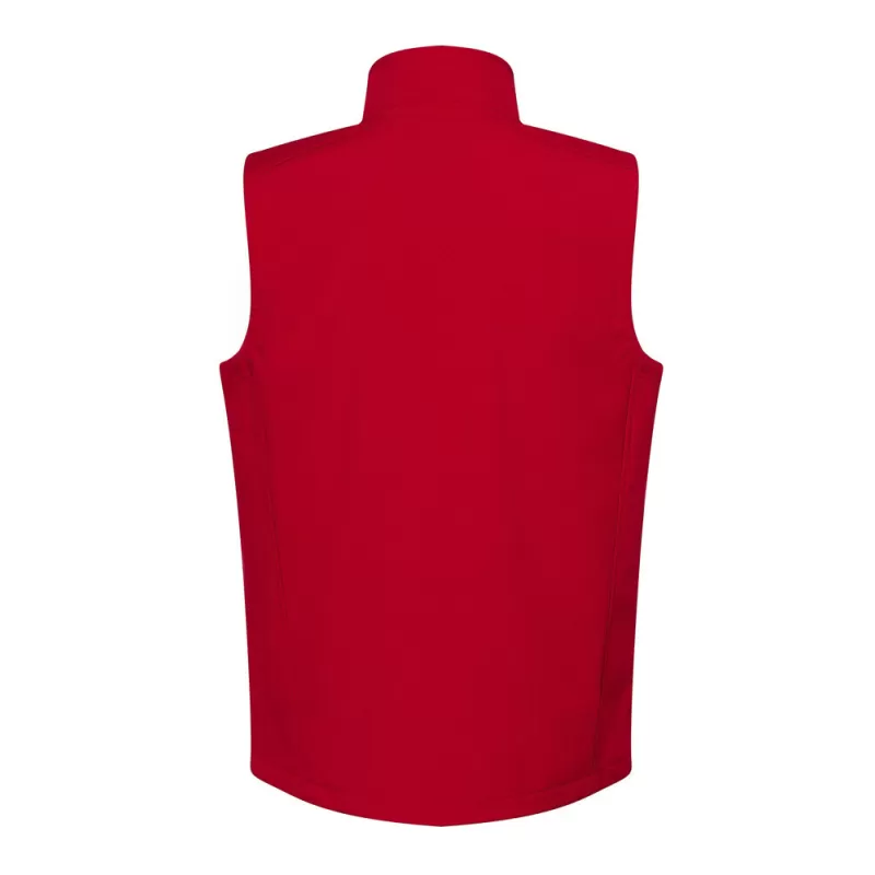 Bodywarmer softshell 3 couches, 3 poches zippées, doublure polaire, 300 g/m²