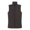 Bodywarmer softshell 3 couches, 3 poches zippées, doublure polaire, 300 g/m²