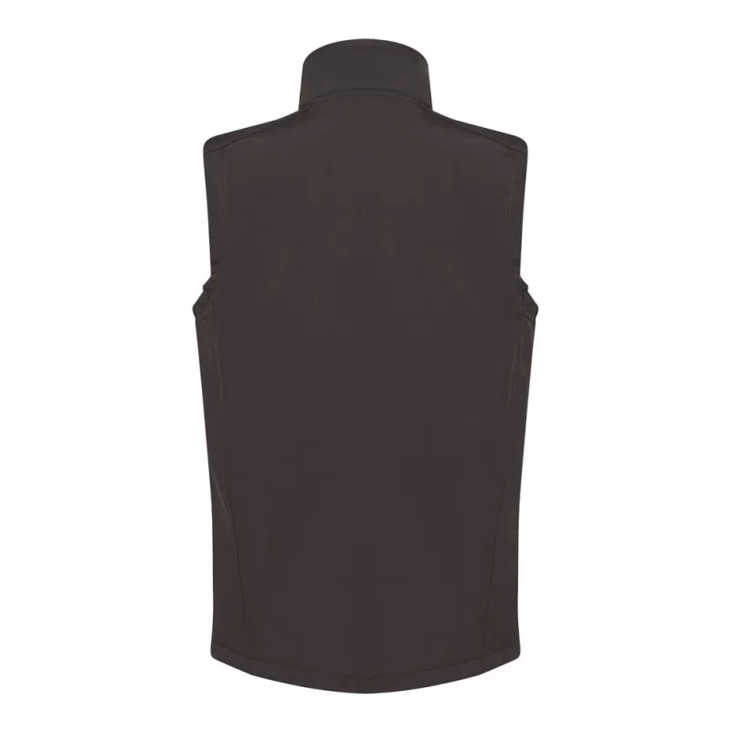 Bodywarmer softshell 3 couches, 3 poches zippées, doublure polaire, 300 g/m²