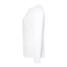 Tee-shirt femme manches longues en coton pré-rétréci, coupe droite, 170 g/m²