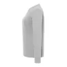 Tee-shirt femme manches longues en coton pré-rétréci, coupe droite, 170 g/m²