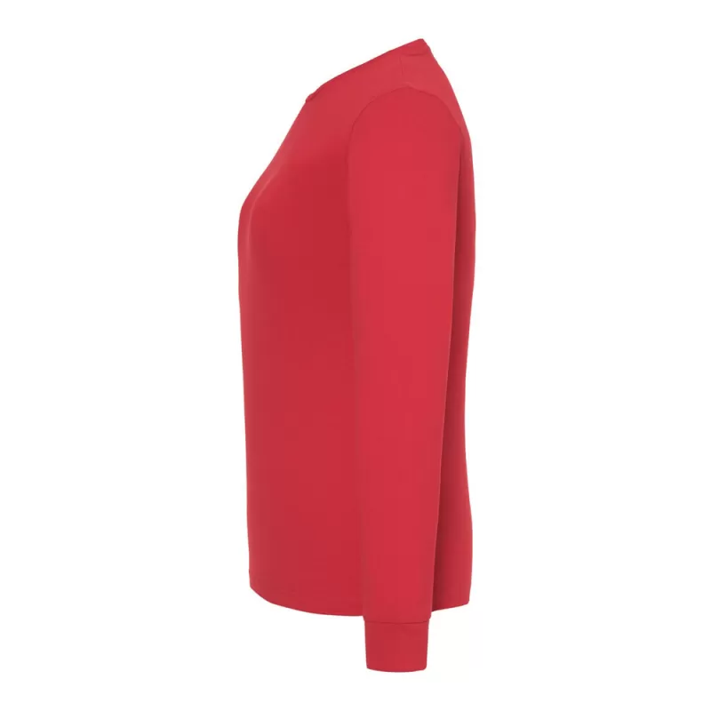 Tee-shirt femme manches longues en coton pré-rétréci, coupe droite, 170 g/m²