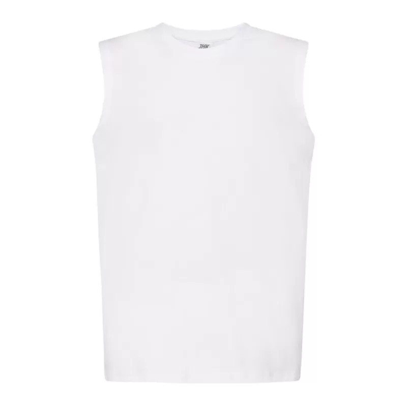 Tee-shirt sans manche en coton ringspun pré-rétréci, 155 g/m²