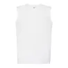 Tee-shirt sans manche en coton ringspun pré-rétréci, 155 g/m²