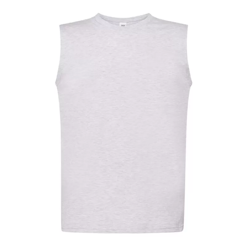 Tee-shirt sans manche en coton ringspun pré-rétréci, 155 g/m²