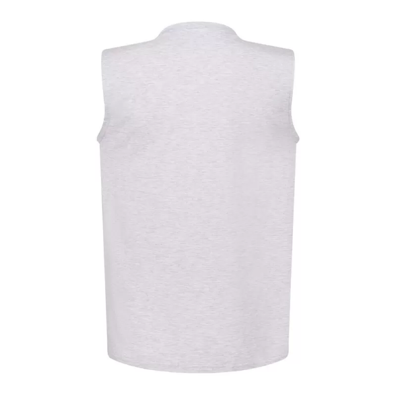 Tee-shirt sans manche en coton ringspun pré-rétréci, 155 g/m²