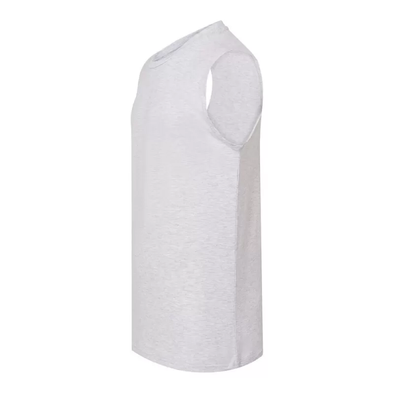 Tee-shirt sans manche en coton ringspun pré-rétréci, 155 g/m²