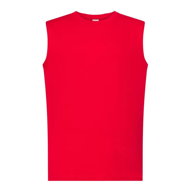 Tee-shirt sans manche en coton ringspun pré-rétréci, 155 g/m²