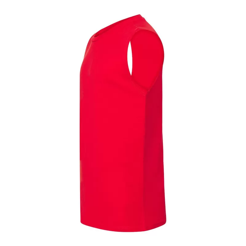 Tee-shirt sans manche en coton ringspun pré-rétréci, 155 g/m²