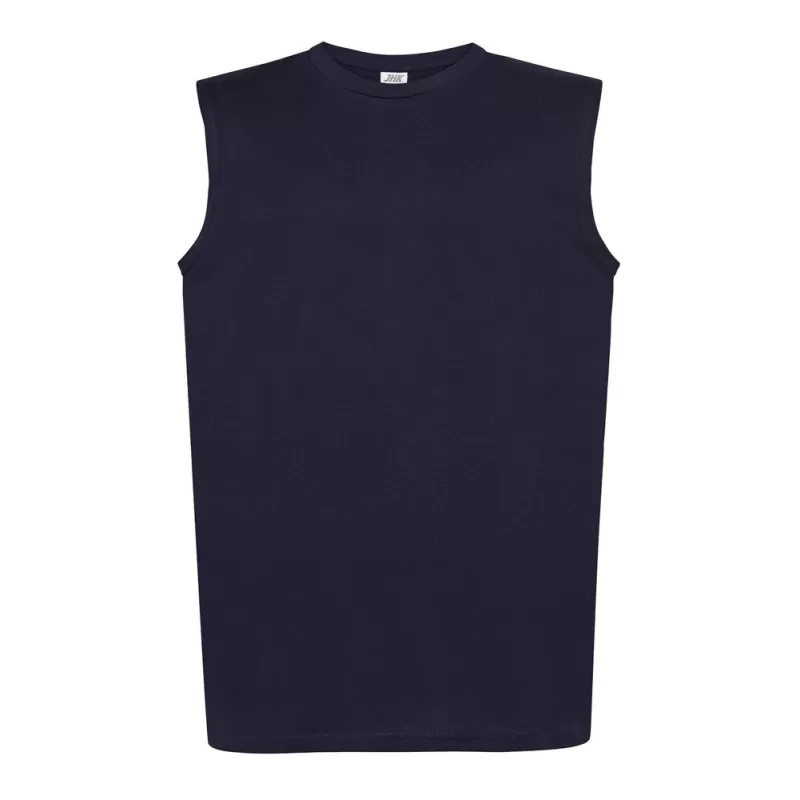 Tee-shirt sans manche en coton ringspun pré-rétréci, 155 g/m²