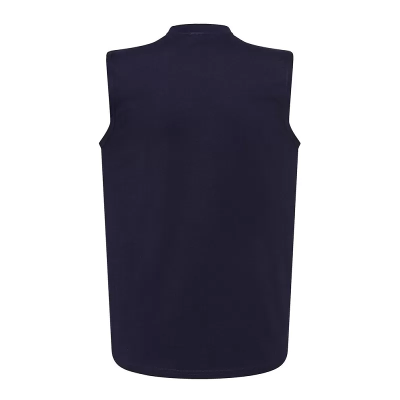 Tee-shirt sans manche en coton ringspun pré-rétréci, 155 g/m²