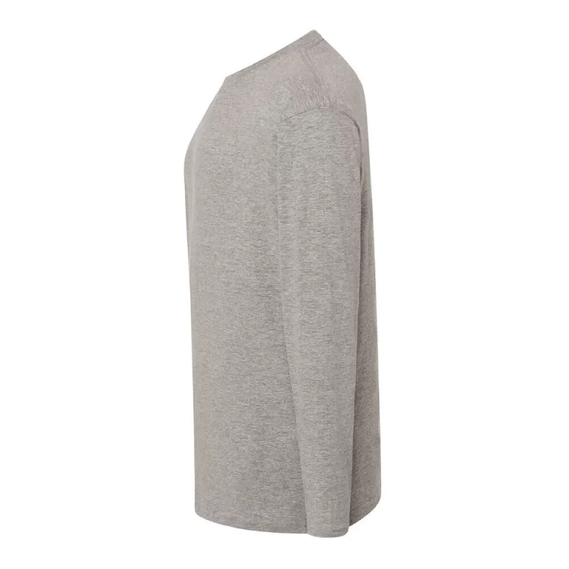 T-shirt adulte manches longues en coton ringspun, 160 g/m²