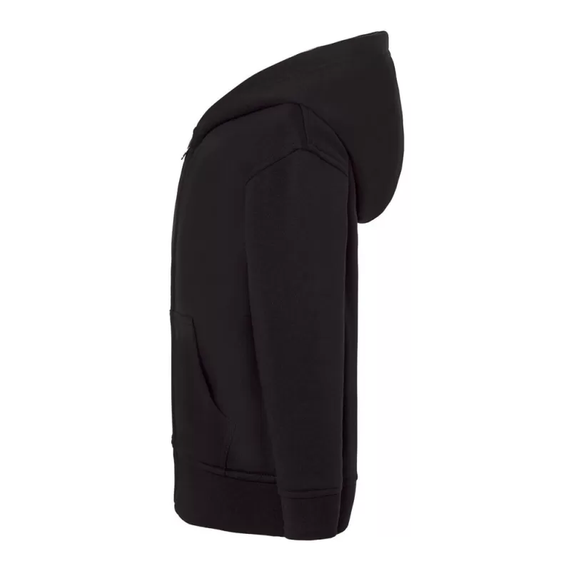 Sweat enfant capuche zippé, fermeture grand zip, poche kangourou, 290 g/m²