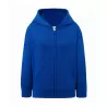 Sweat enfant capuche zippé, fermeture grand zip, poche kangourou, 290 g/m²