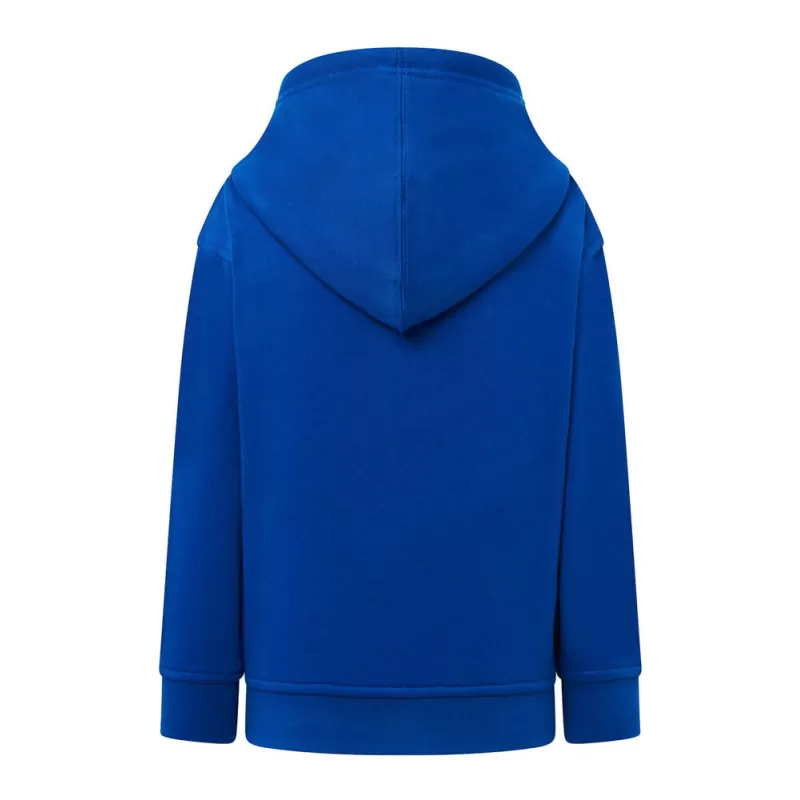 Sweat enfant capuche zippé, fermeture grand zip, poche kangourou, 290 g/m²