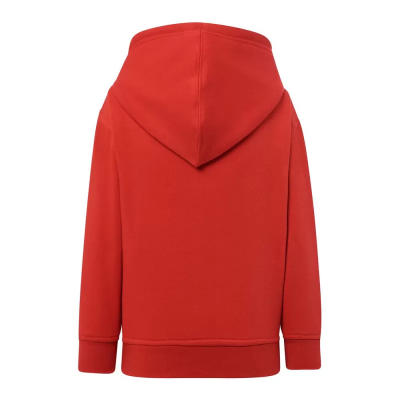 Sweat enfant capuche zippé, fermeture grand zip, poche kangourou, 290 g/m²