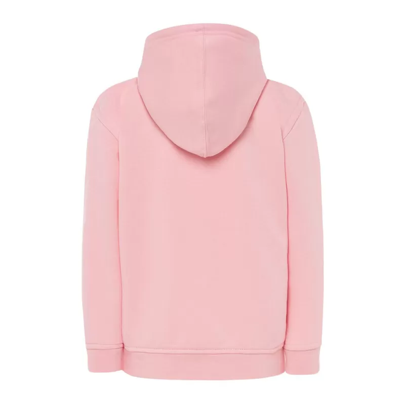 Sweat enfant capuche zippé, fermeture grand zip, poche kangourou, 290 g/m²