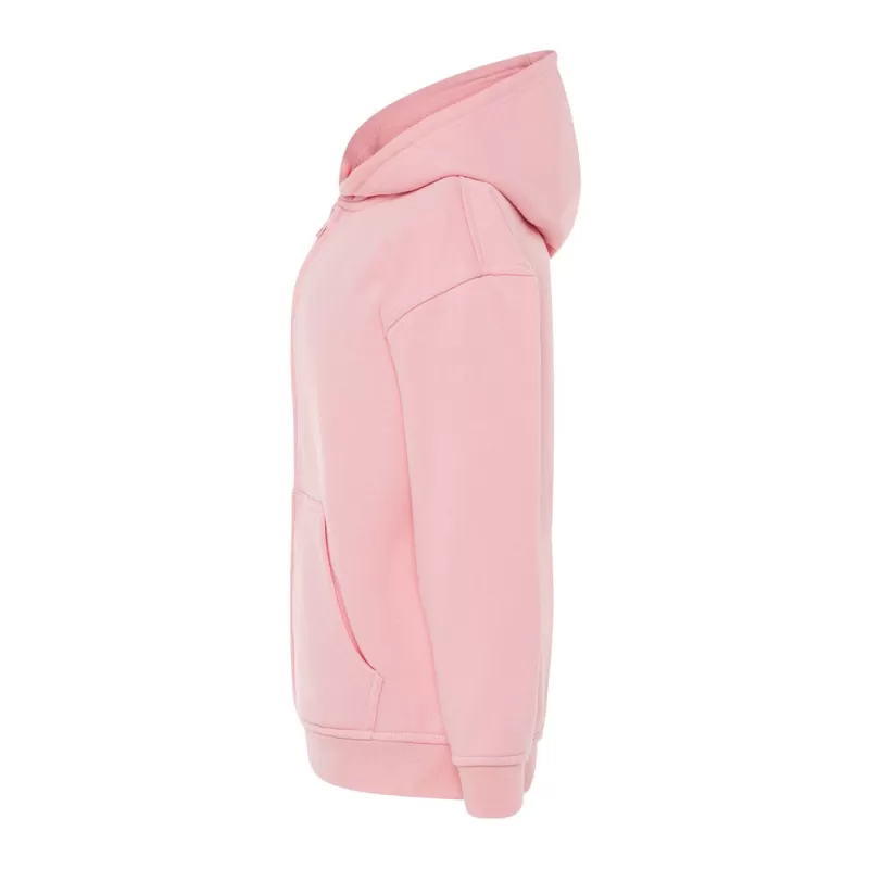 Sweat enfant capuche zippé, fermeture grand zip, poche kangourou, 290 g/m²