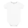 Body manches courtes enfant en coton avec boutons pression, 145 g/m²