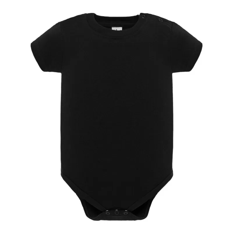 Body manches courtes enfant en coton avec boutons pression, 145 g/m²