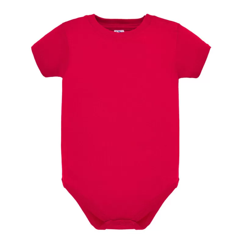 Body manches courtes enfant en coton avec boutons pression, 145 g/m²