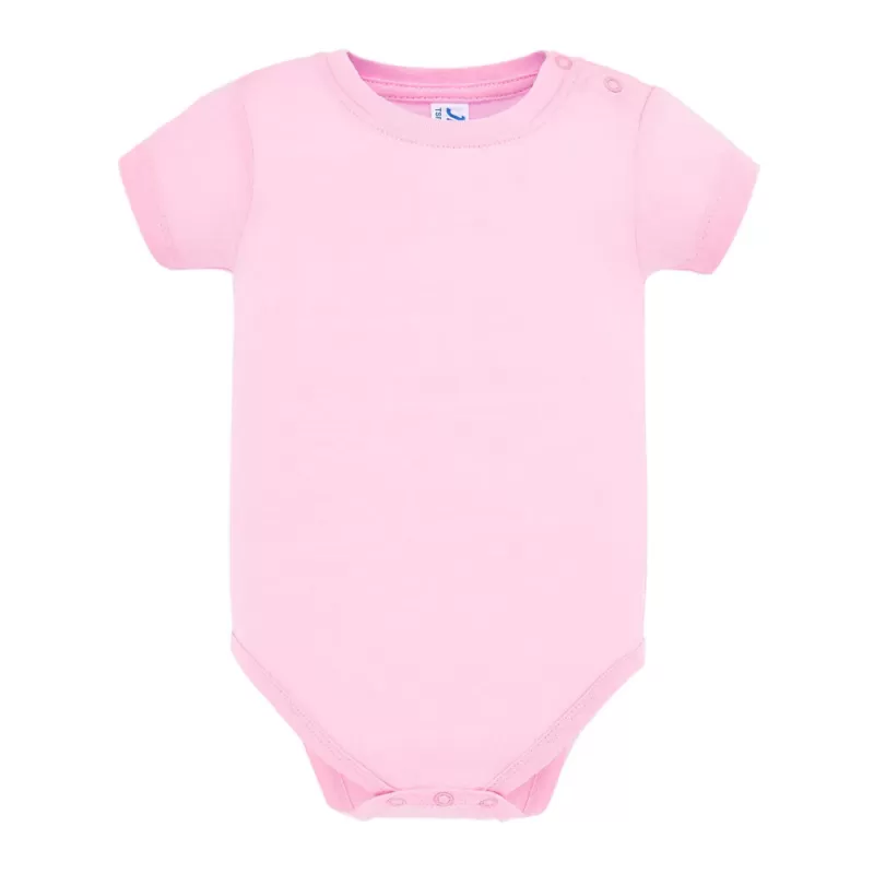 Body manches courtes enfant en coton avec boutons pression, 145 g/m²