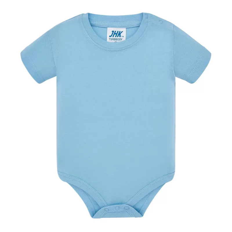 Body manches courtes enfant en coton avec boutons pression, 145 g/m²