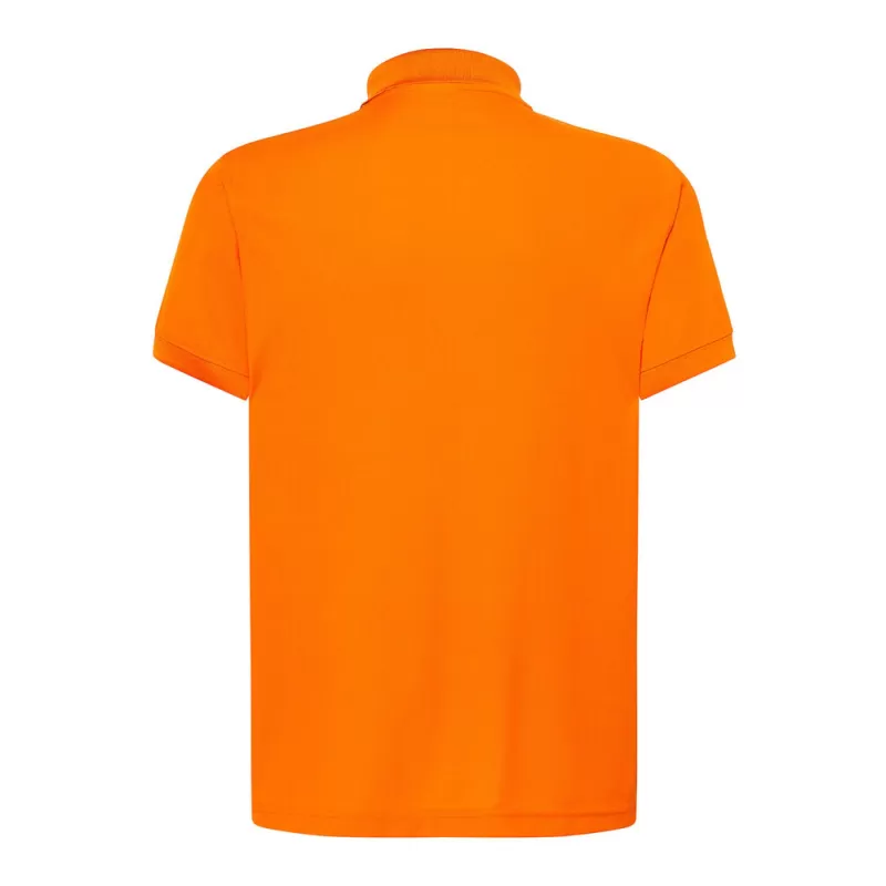 Polo de sport homme maille piquée, boutons ton sur ton, en polyester, 155 g/m²
