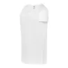 Tee-shirt femme style urbain col V, manches roulées, 120 g/m²