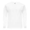 Tee-shirt manches longues en coton pré-rétréci, coupe droite, 170 g/m²