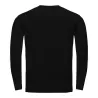 Tee-shirt manches longues en coton pré-rétréci, coupe droite, 170 g/m²
