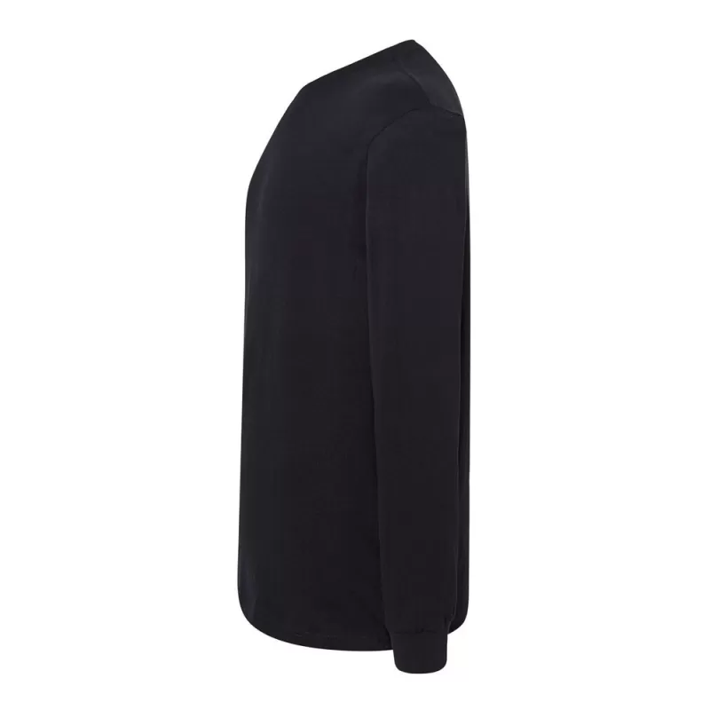 Tee-shirt manches longues en coton pré-rétréci, coupe droite, 170 g/m²