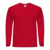 Tee-shirt manches longues en coton pré-rétréci, coupe droite, 170 g/m²