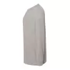 Tee-shirt manches longues en coton pré-rétréci, coupe droite, 170 g/m²