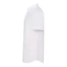 Chemisette popeline homme manches courtes, poche côté coeur, 100 g/m²