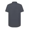 Chemisette popeline homme manches courtes, poche côté coeur, 100 g/m²