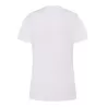 Tee-shirt femme col V coupe cintrée en coton, 145 g/m²