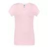 Tee-shirt femme col V coupe cintrée en coton, 145 g/m²