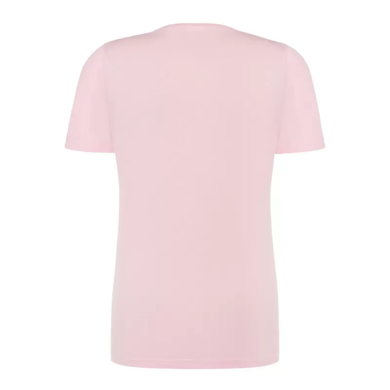 Tee-shirt femme col V coupe cintrée en coton, 145 g/m²