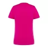 Tee-shirt femme col V coupe cintrée en coton, 145 g/m²