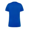 Tee-shirt femme col V coupe cintrée en coton, 145 g/m²