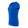 Tee-shirt femme col V coupe cintrée en coton, 145 g/m²