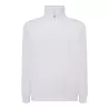 Sweat col montant zippé polyester et coton, intérieur gratté, 290 g/m²