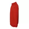Sweat col montant zippé polyester et coton, intérieur gratté, 290 g/m²