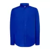 Chemise popeline homme manches longues, col boutonné, poche côté coeur, 100 g/m²