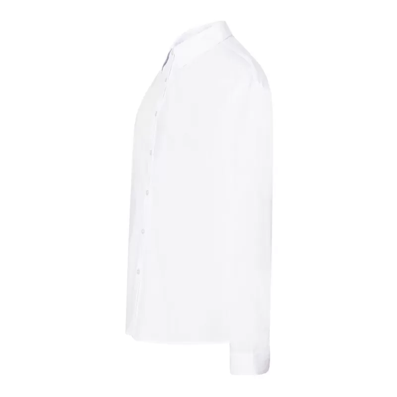Chemise femme Oxford manches longues, coupe cintrée, 115 g/m²