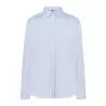 Chemise femme Oxford manches longues, coupe cintrée, 115 g/m²