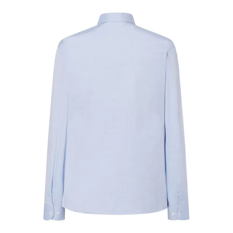 Chemise femme Oxford manches longues, coupe cintrée, 115 g/m²
