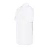 Chemise femme Oxford manches courtes, coupe cintrée, 115 g/m²