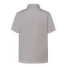 Chemise femme Oxford manches courtes, coupe cintrée, 115 g/m²